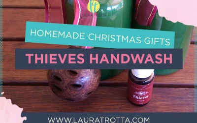 Homemade Christmas Gifts – Thieves Handwash