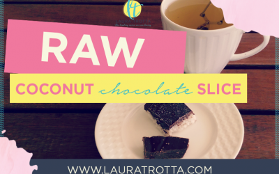 Raw Coconut Chocolate Slice (think Bounty but better!)