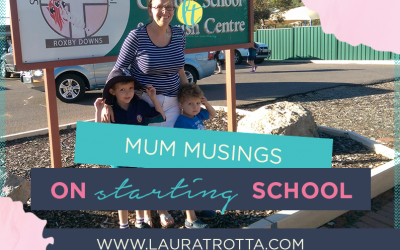 Mum Musings On Starting School