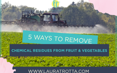 5 Ways To Remove Chemical Residues From Fruit and Vegetables