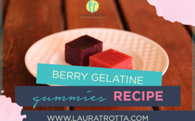 Blueberry and Raspberry Gelatine Gummies Recipe