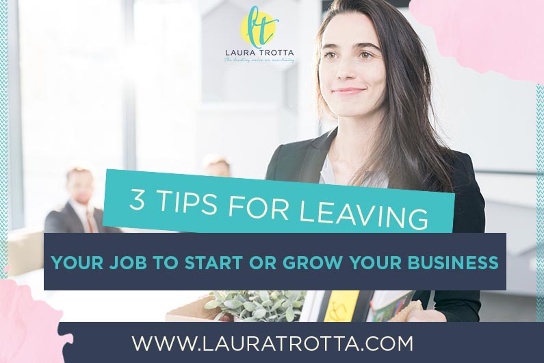 Tips for leaving your job to start a business